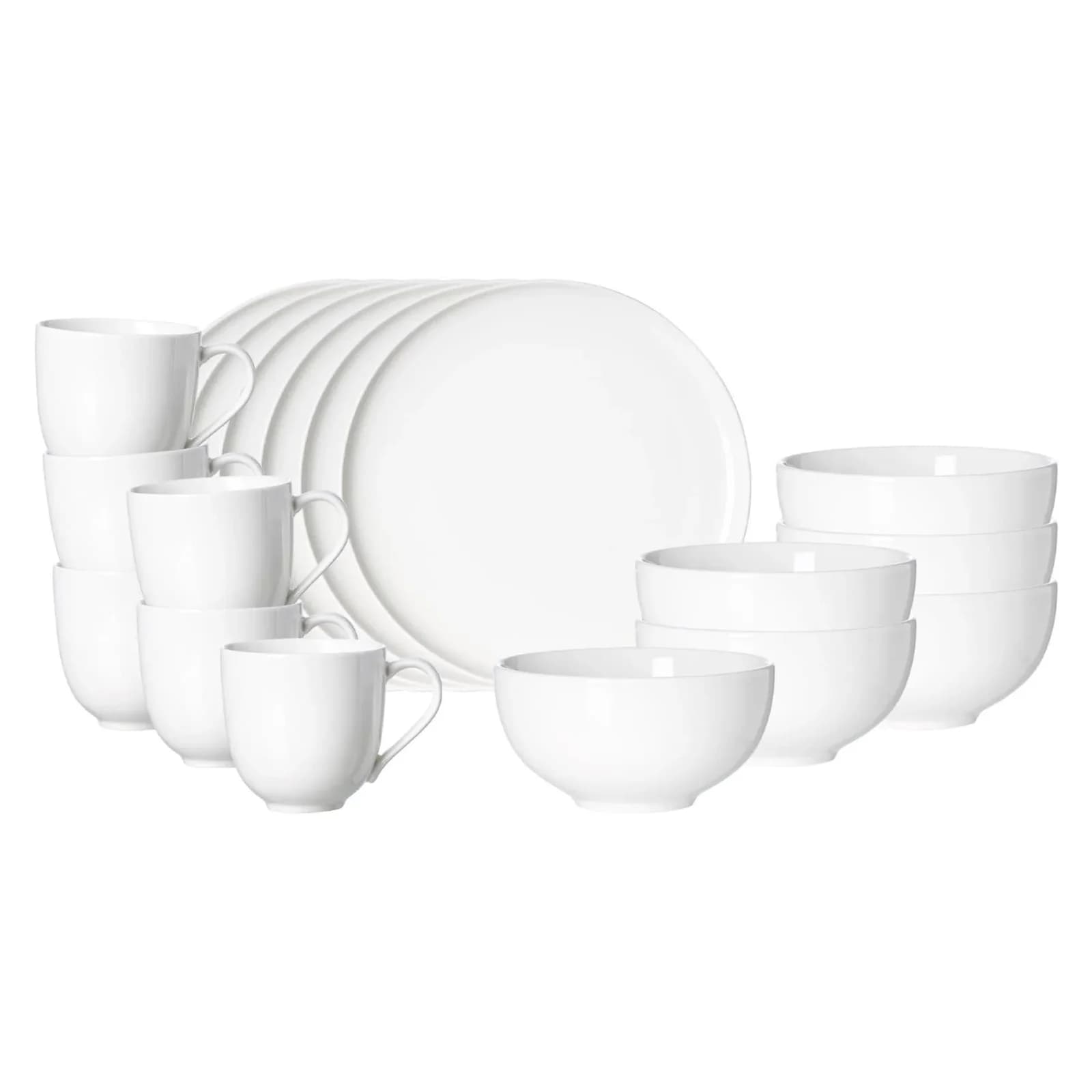 Ritzenhoff & Breker Skagen Frühstücks-Set 18-teilig Weiß Modern