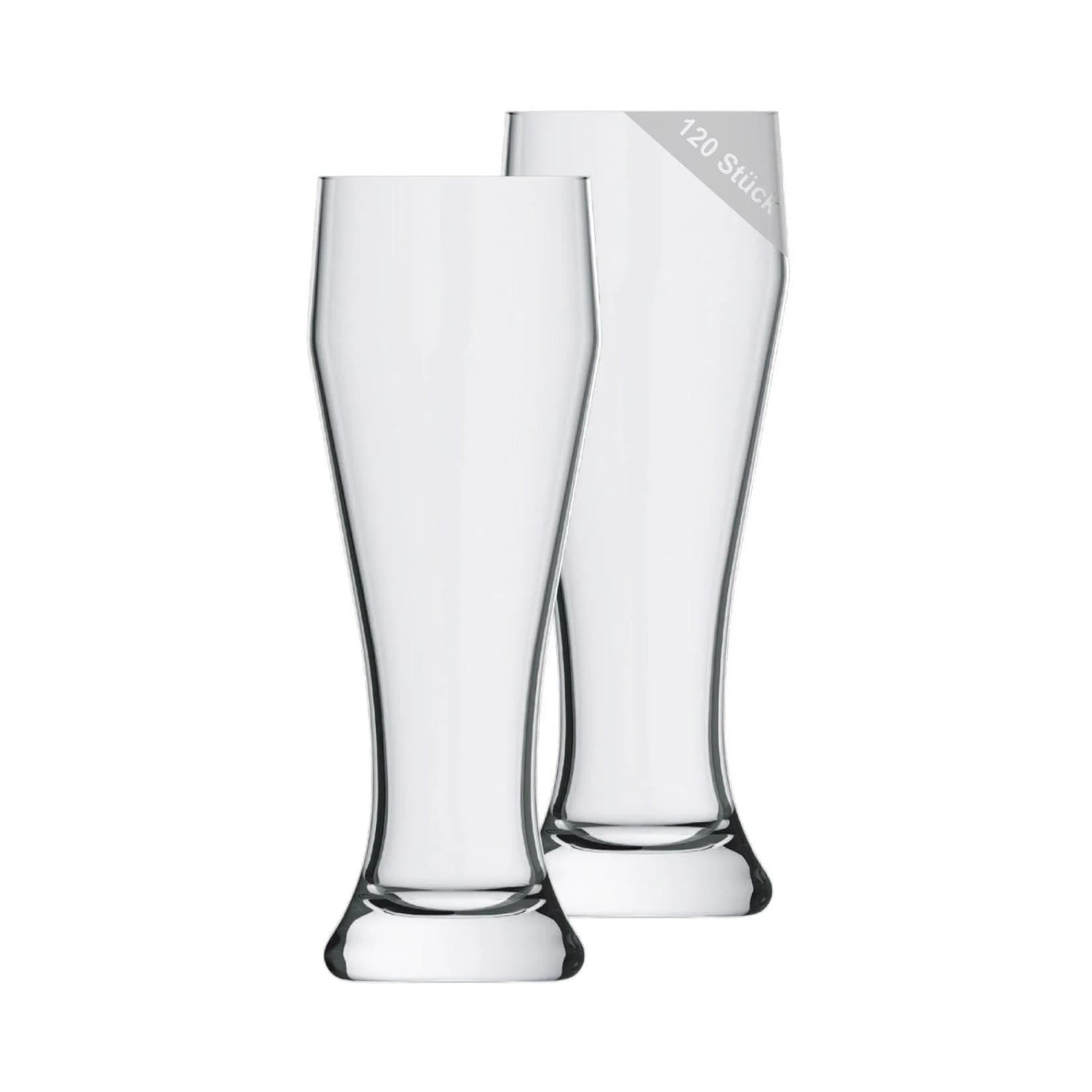 Rastal Weizenbiergläser Ranft 0,5 l 120er Set Transparent