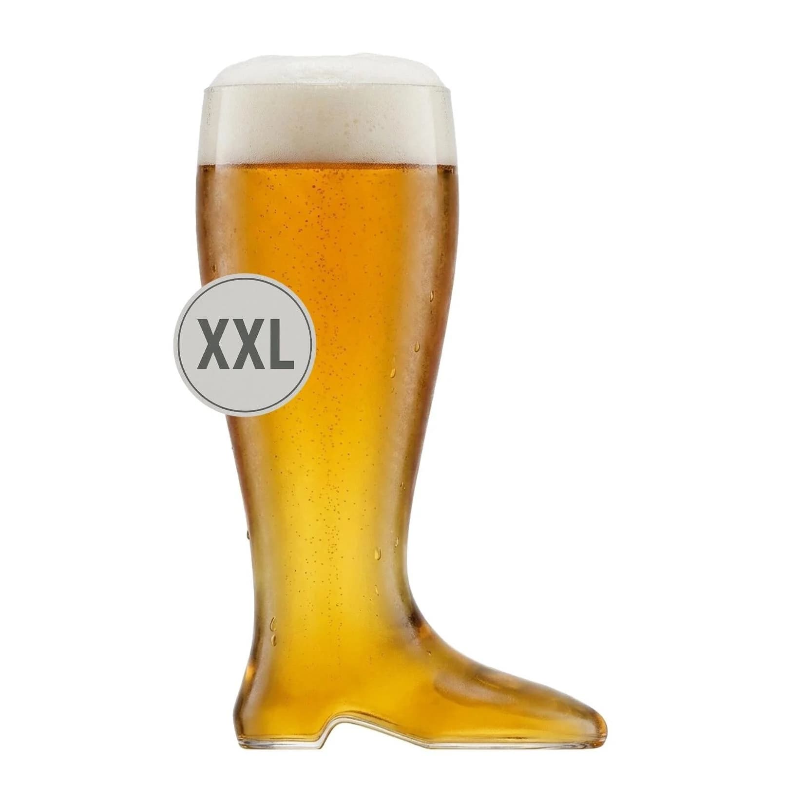 Rastal Riesen-Bierstiefel XXL 2,0 Liter Transparent