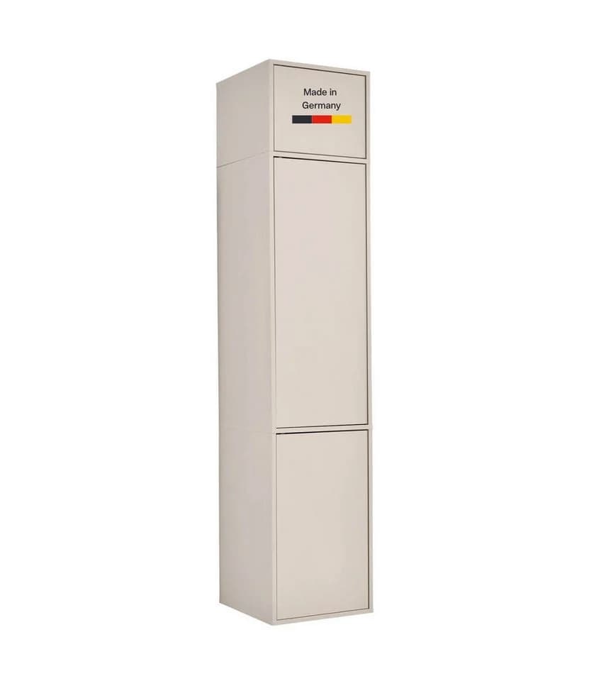 mokebo Kleiderschrank 'Robe' Beige Push-to-Open