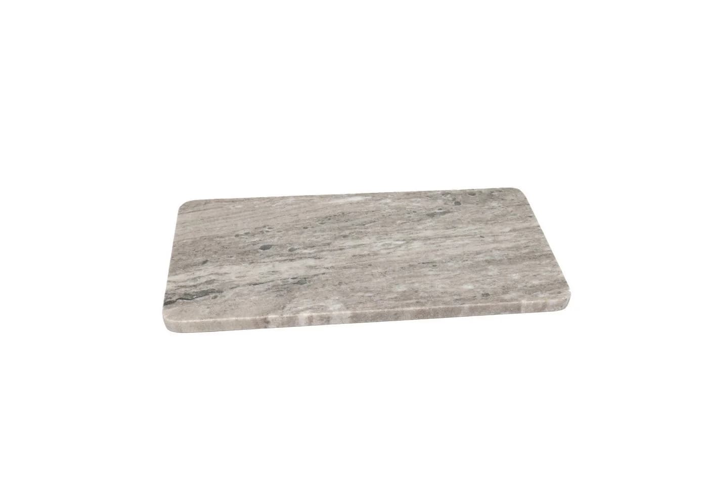 houseproud Kuchenplatte Even Servierablage aus Marmor Beige/Braun