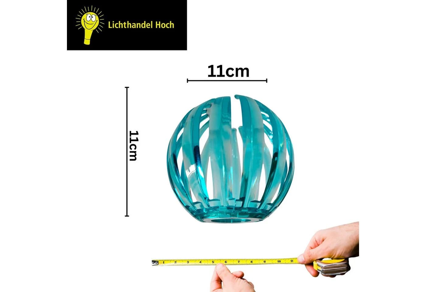 Bunter Lampenschirm aus Kunststoff Ersatz für E14 Wand- & Tischlampe