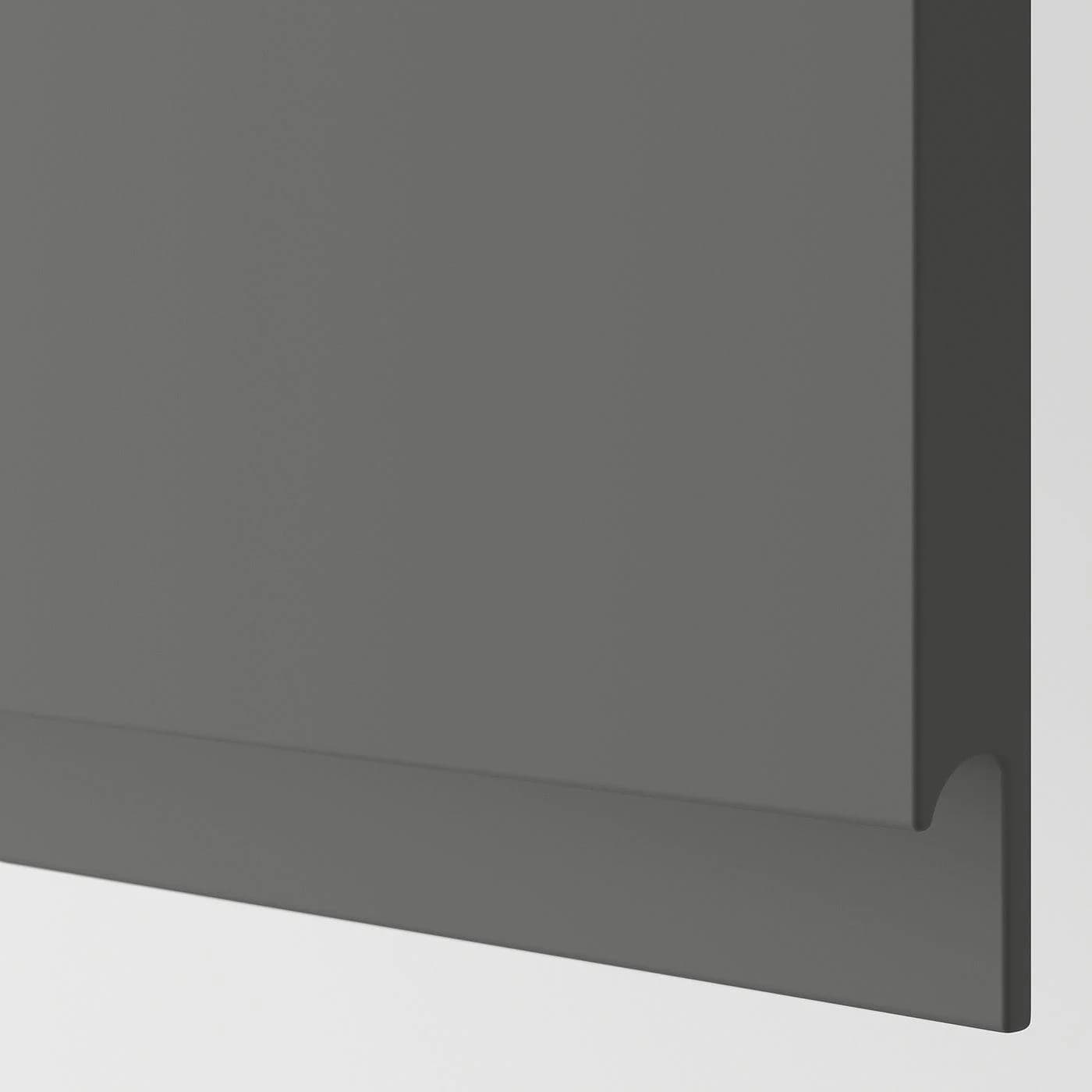 IKEA VOXTORP Geschirrspülerfront Dunkelgrau Modern