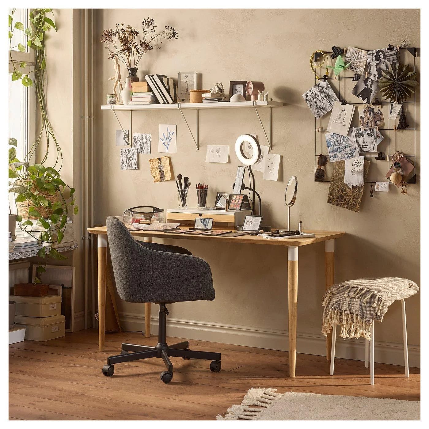 IKEA ANFALLARE Tischplatte Bambus