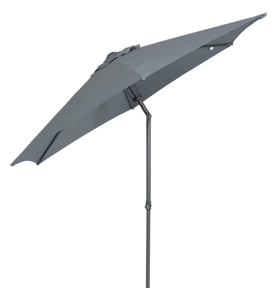 Primaster Sonnenschirm Florida Anthrazit Ø 250 cm mit Knickgelenk