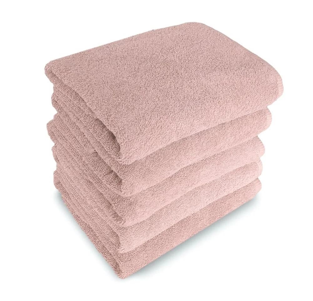 MatratzenL.A.B® Handtuch Set 3-tlg. 500 g/m² Baumwolle Frottee Rosa