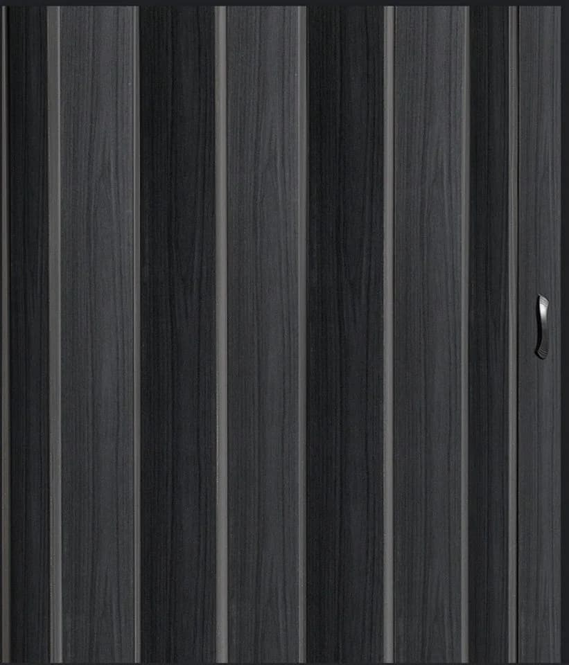 Vivaldi Falttür Schiebetür Schwarz 203 cm