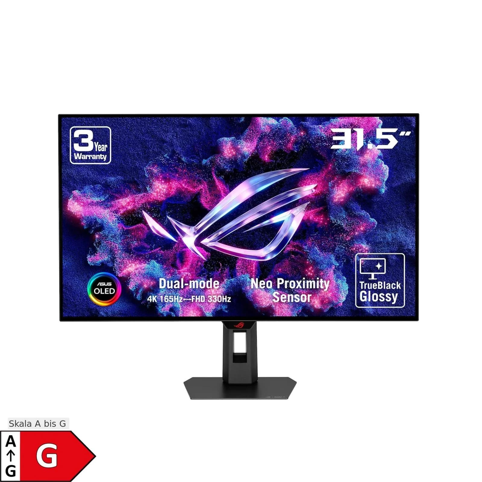 ASUS Gaming-Monitor ROG Strix OLED XG32UCWG 31,5 Zoll 4K