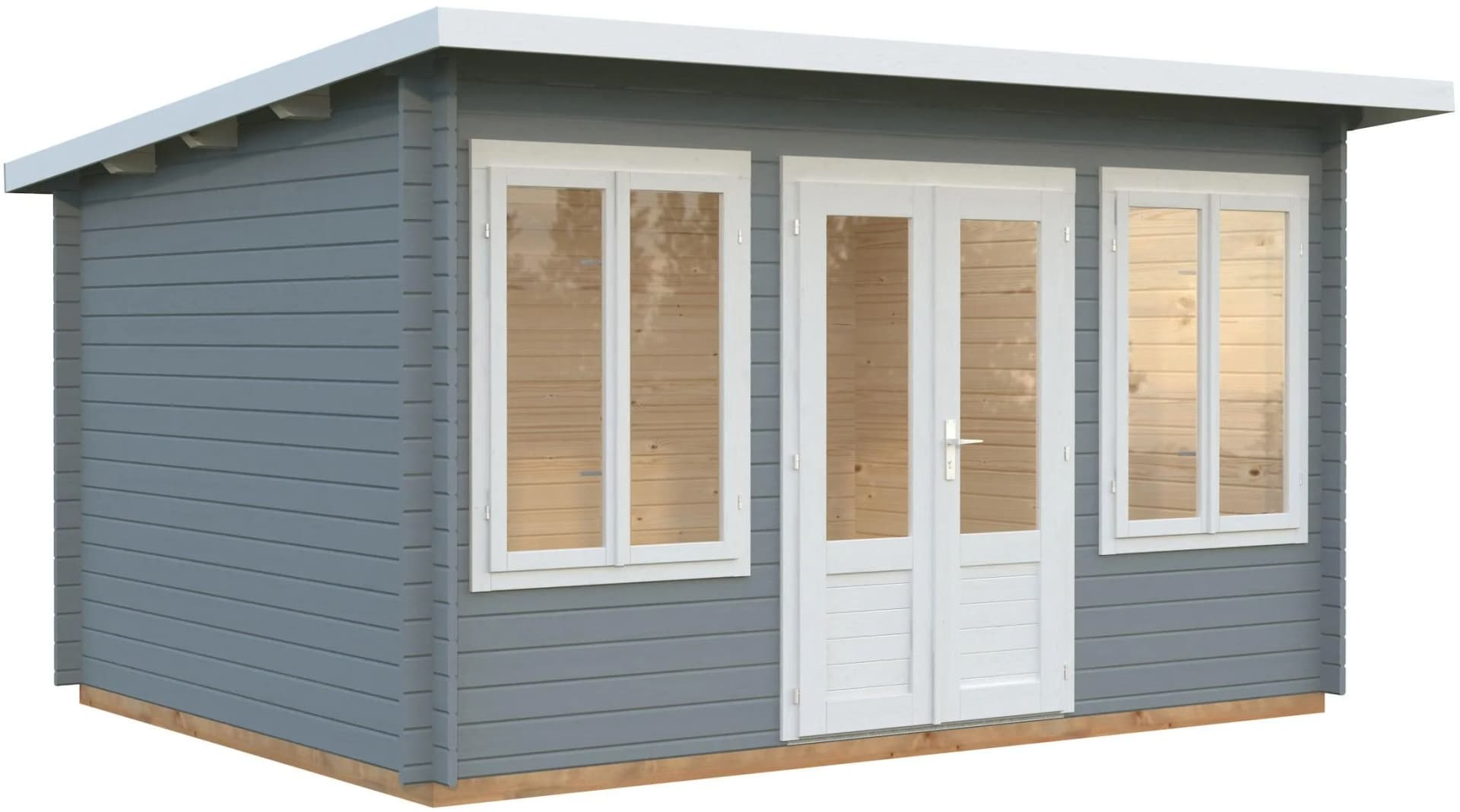 Gartenhaus PALMAKO Lisa Massivholz Pultdach