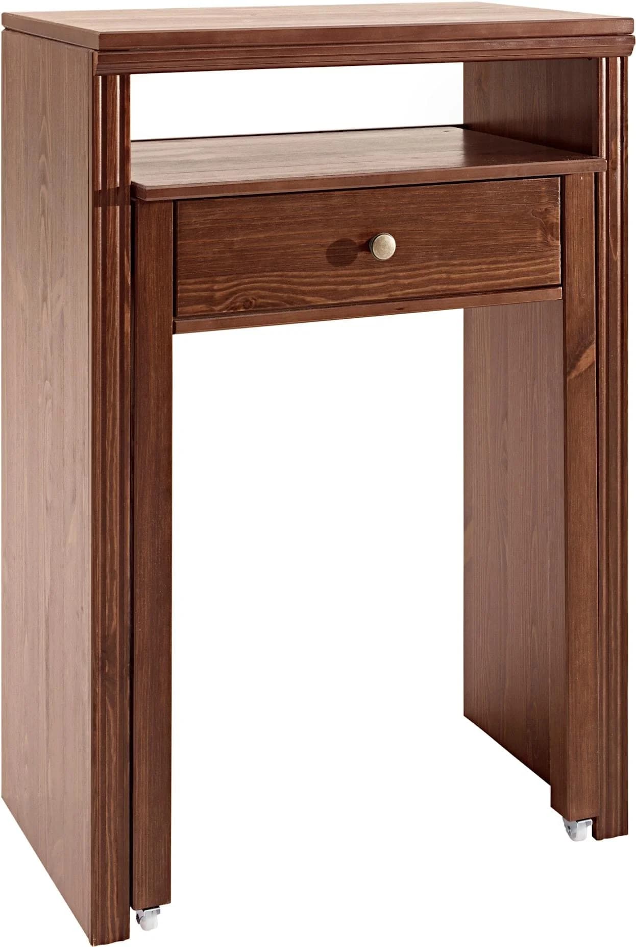 Schreibtisch HEINE HOME Braun Kiefernholz