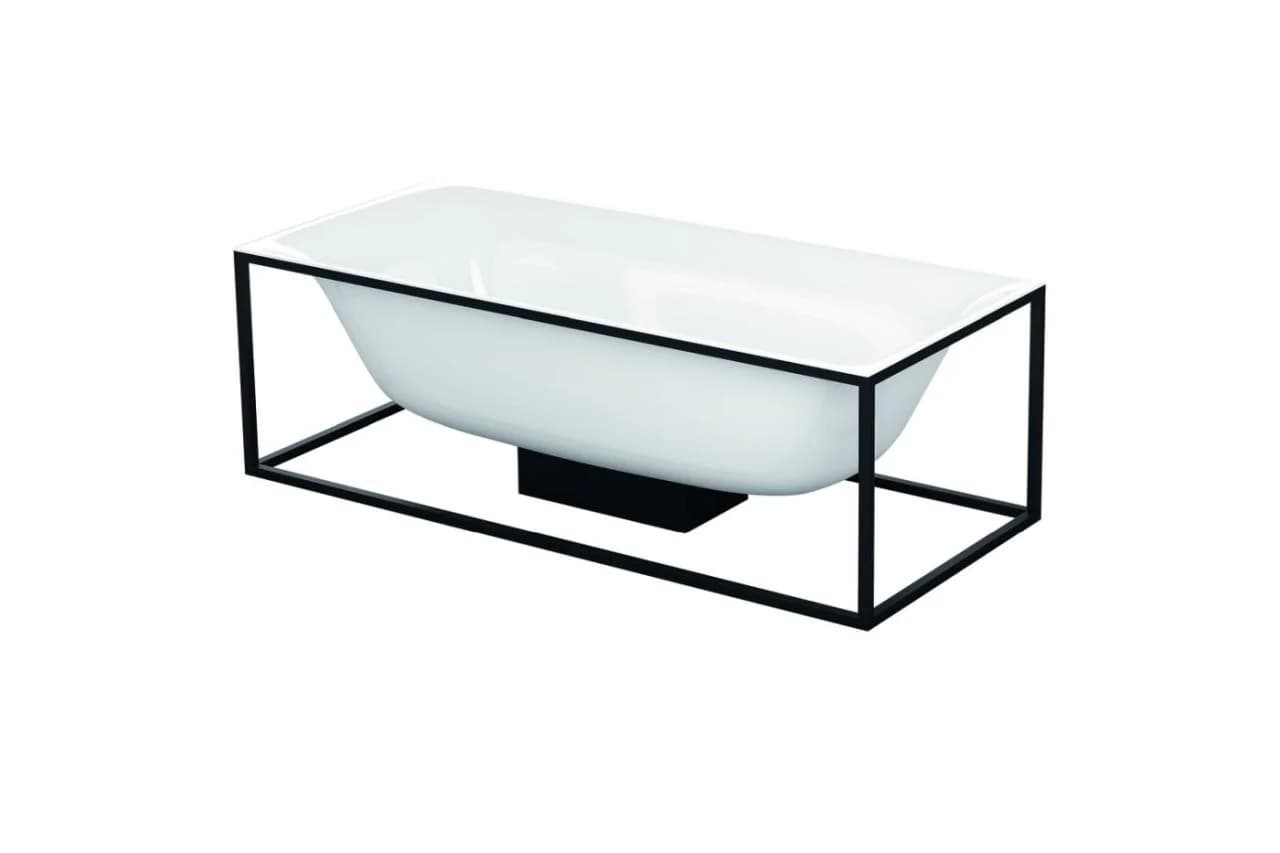 Bette Lux Shape Freistehende Badewanne Weiß Glasurplus