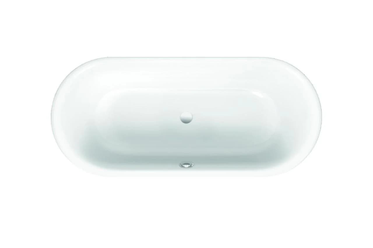 Bette Lux Oval Badewanne 190x90 cm Snow GlasurPlus
