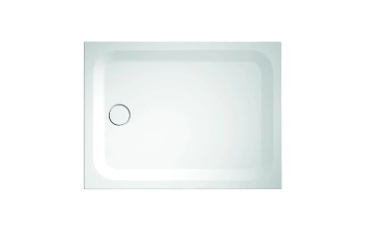 Bette Ultra Rechteck-Duschwanne 130x90 cm Flax Weiß Glasurplus