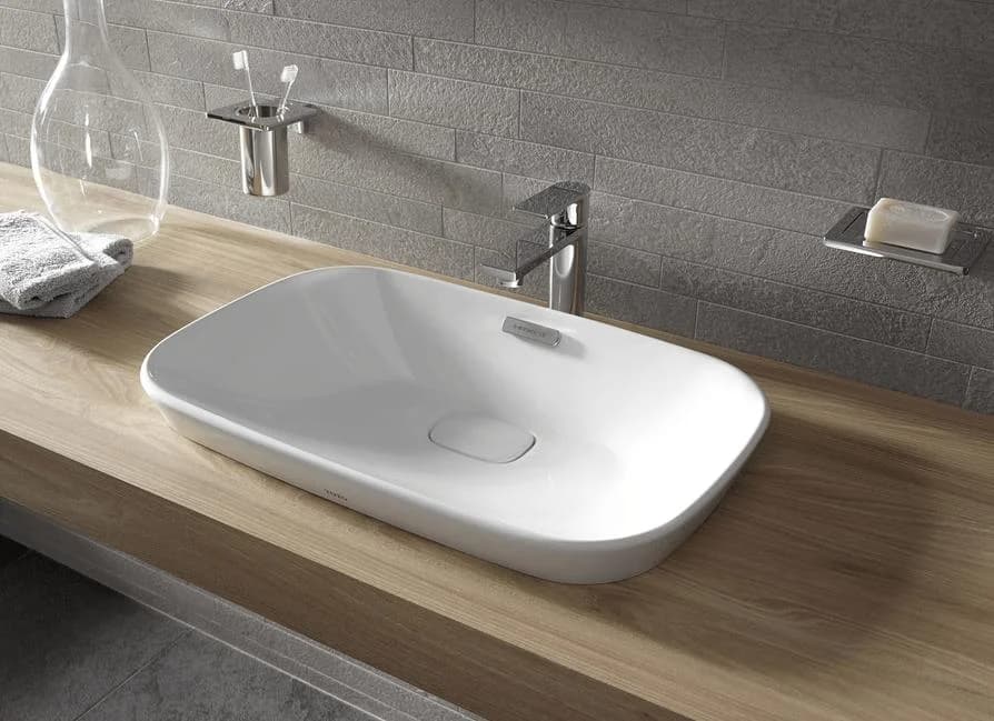 TOTO NEOREST Aufsatzwaschtisch Weiß Keramik