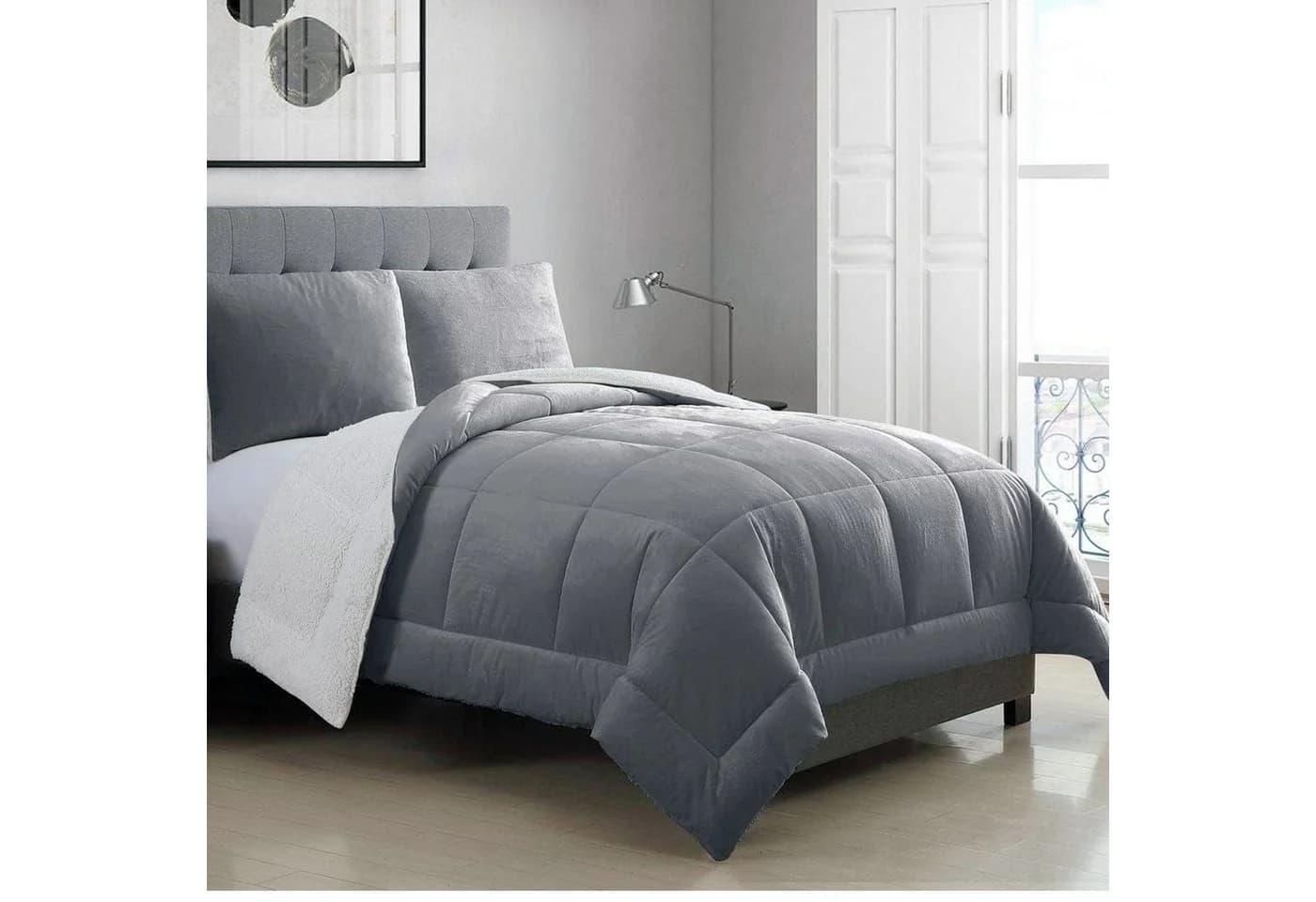 wohnTRAUM24 Sherpa Fleecedecke Doppelseitig Antistatisch