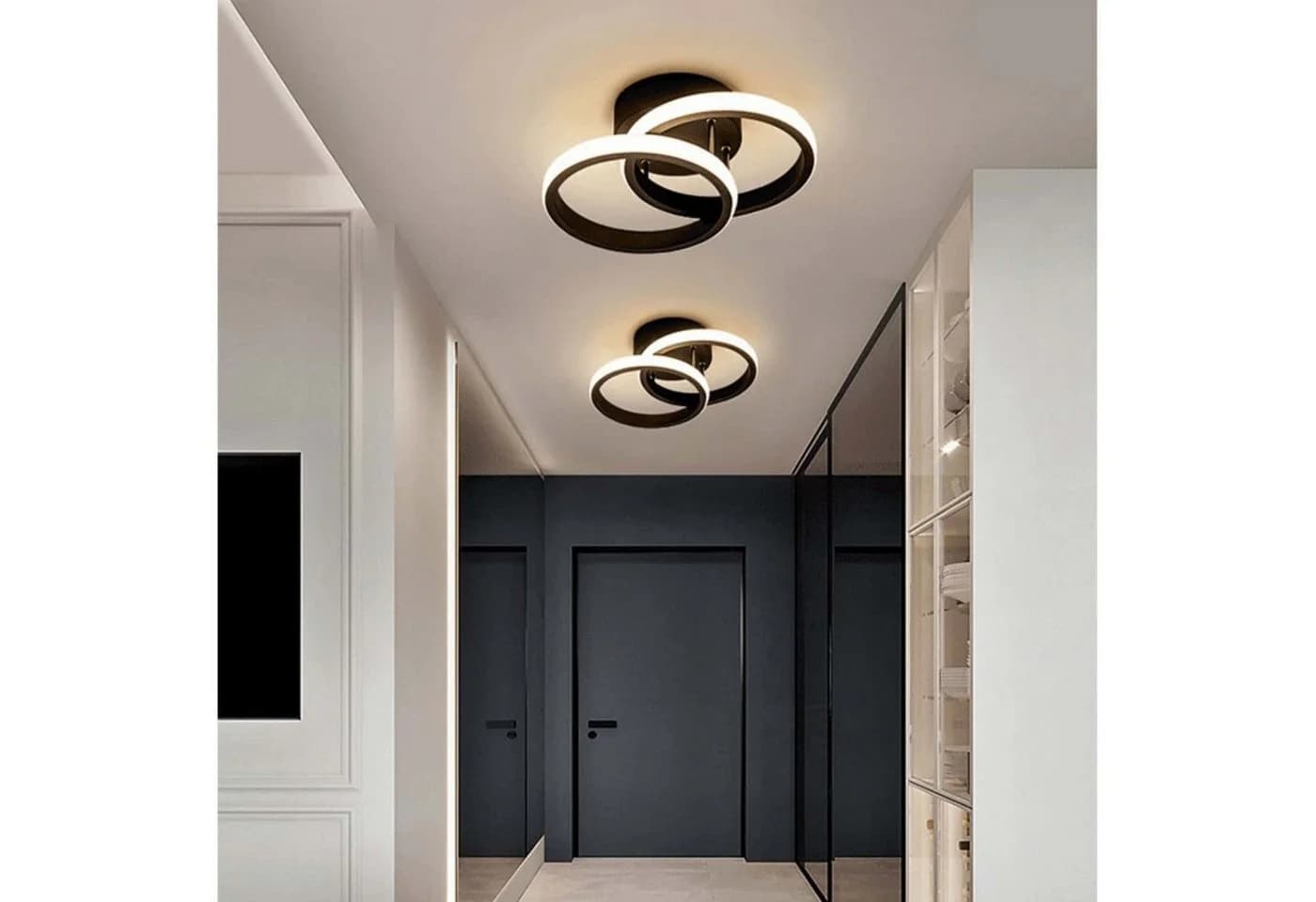 wohnTRAUM24 Deckenleuchte LED 3-Farben 22W Dimmbar