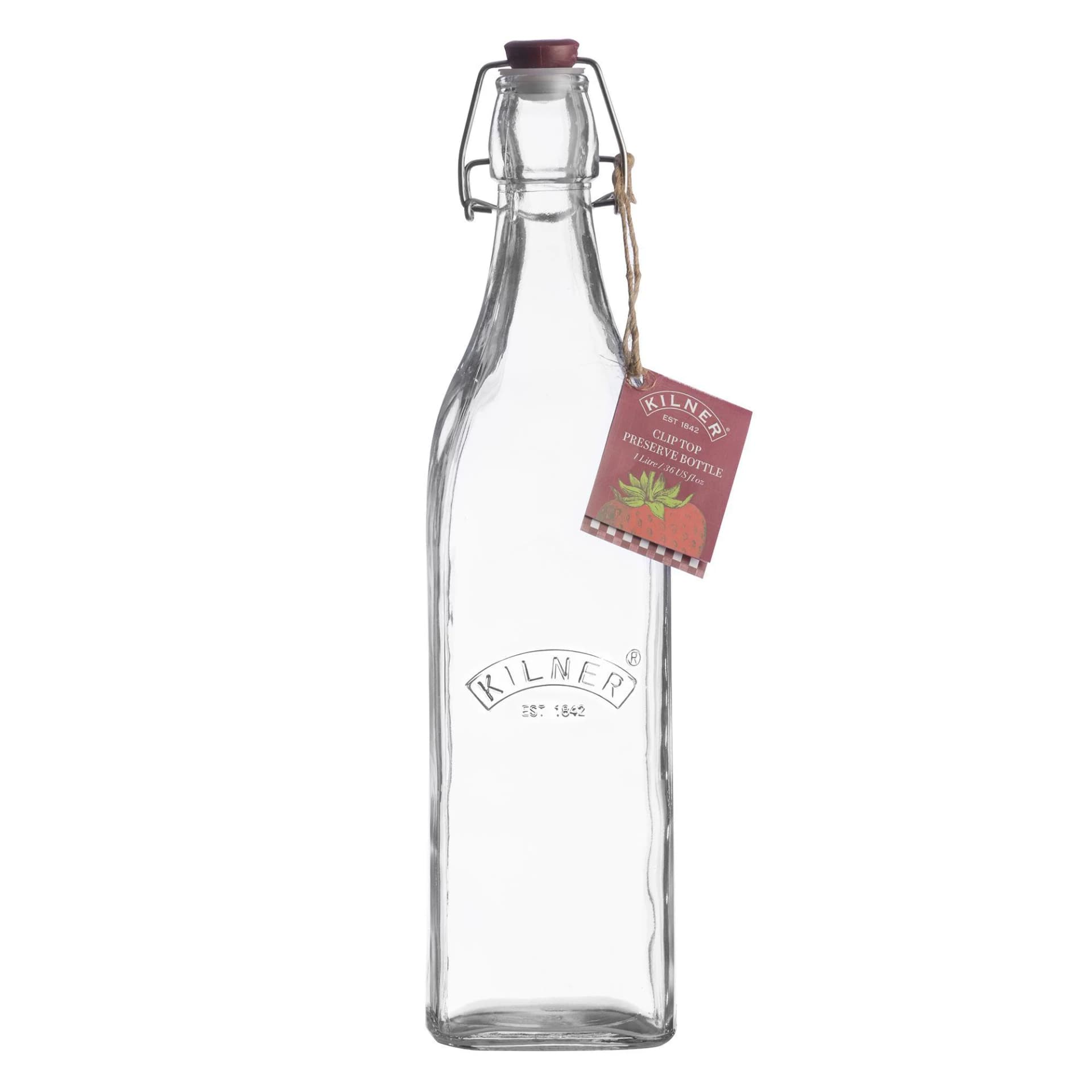 Kilner Flasche mit Bügelverschluss 1 Liter Glas