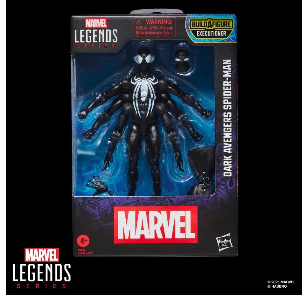 Hasbro Marvel Legends Dark Avengers Spider-Man Actionfigur