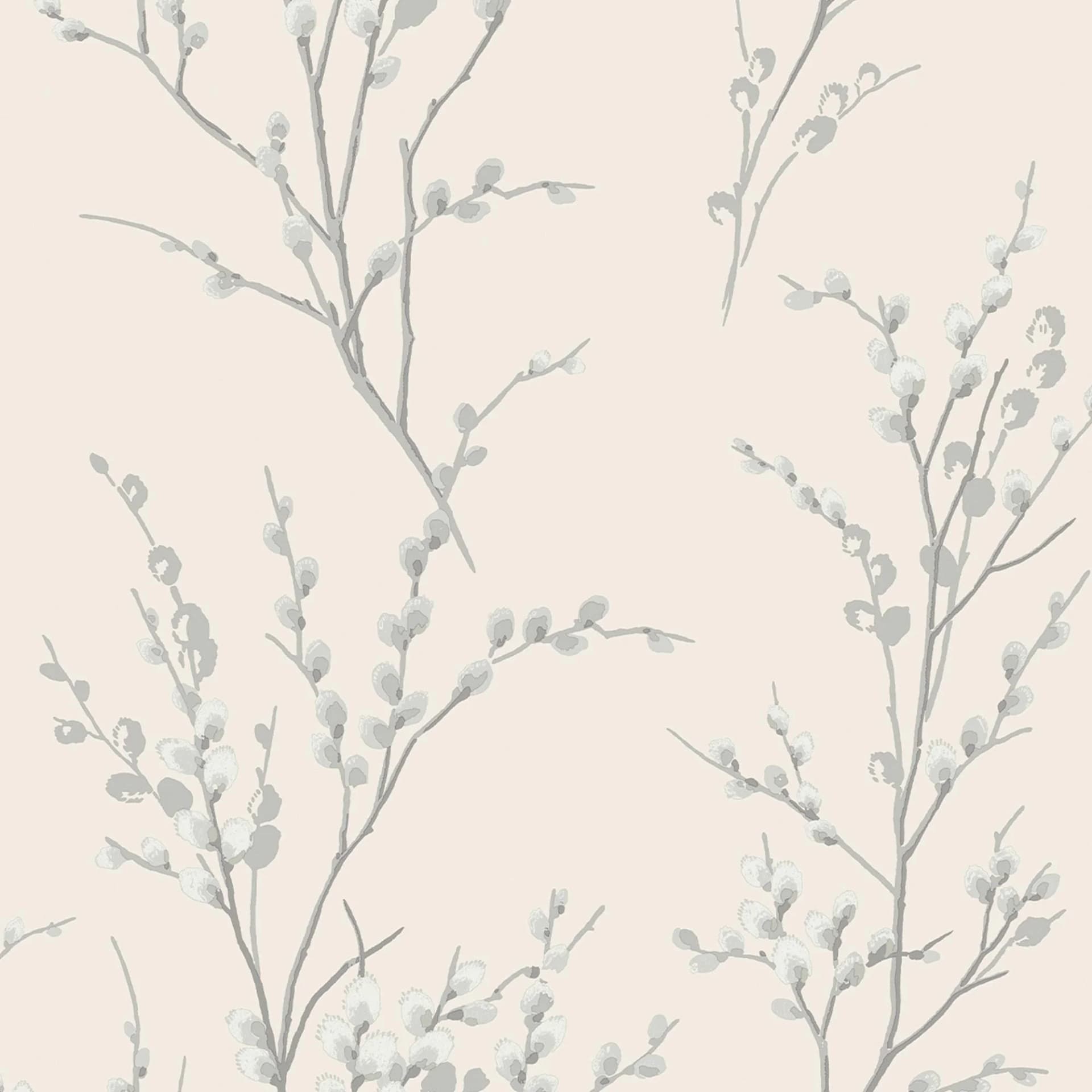 Laura Ashley Vliestapete Pussy Willow Gemustert FSC® Zertifiziert
