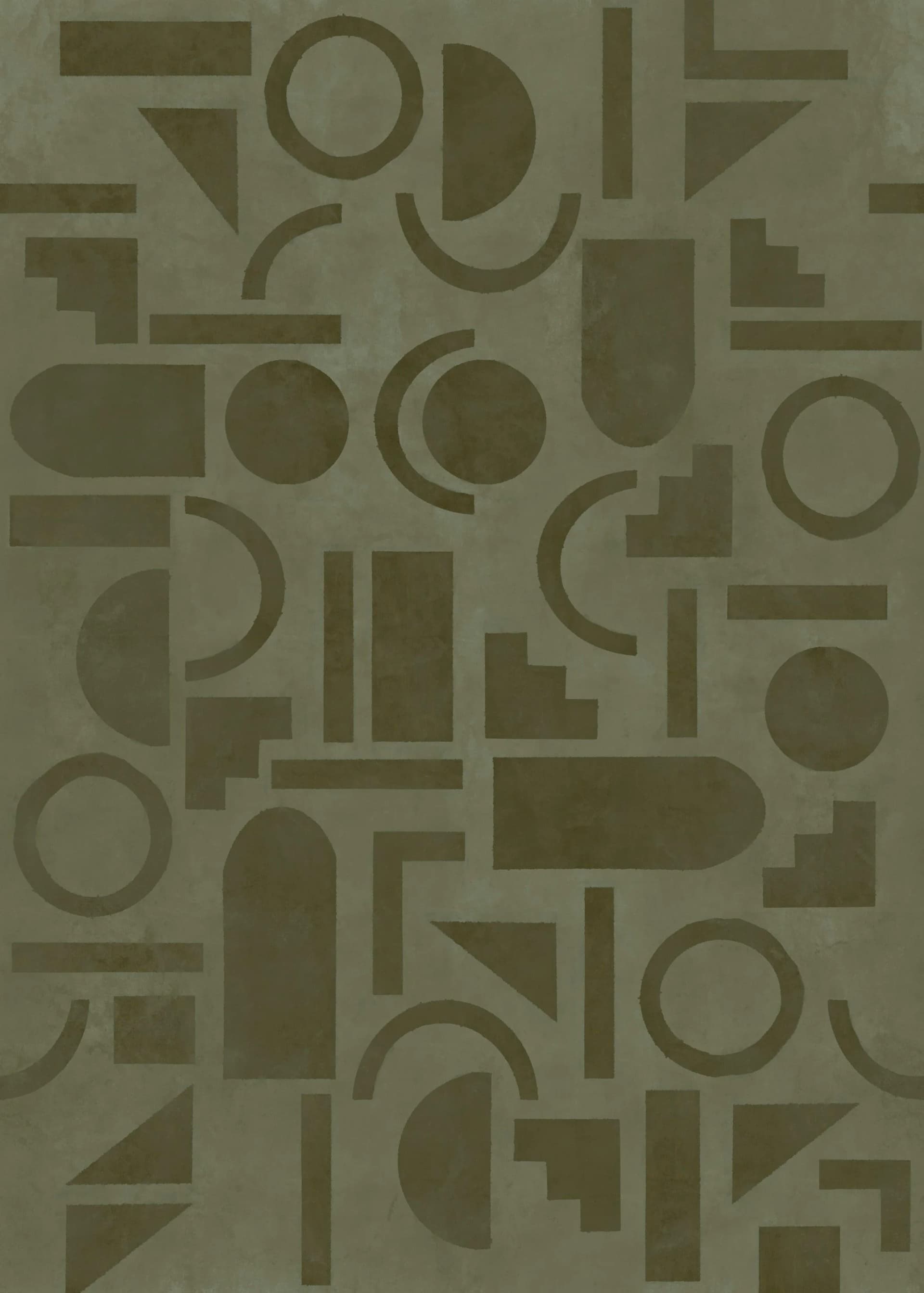 LOOKS by Wolfgang Joop Fototapete Geo Green Vlies 200x270cm