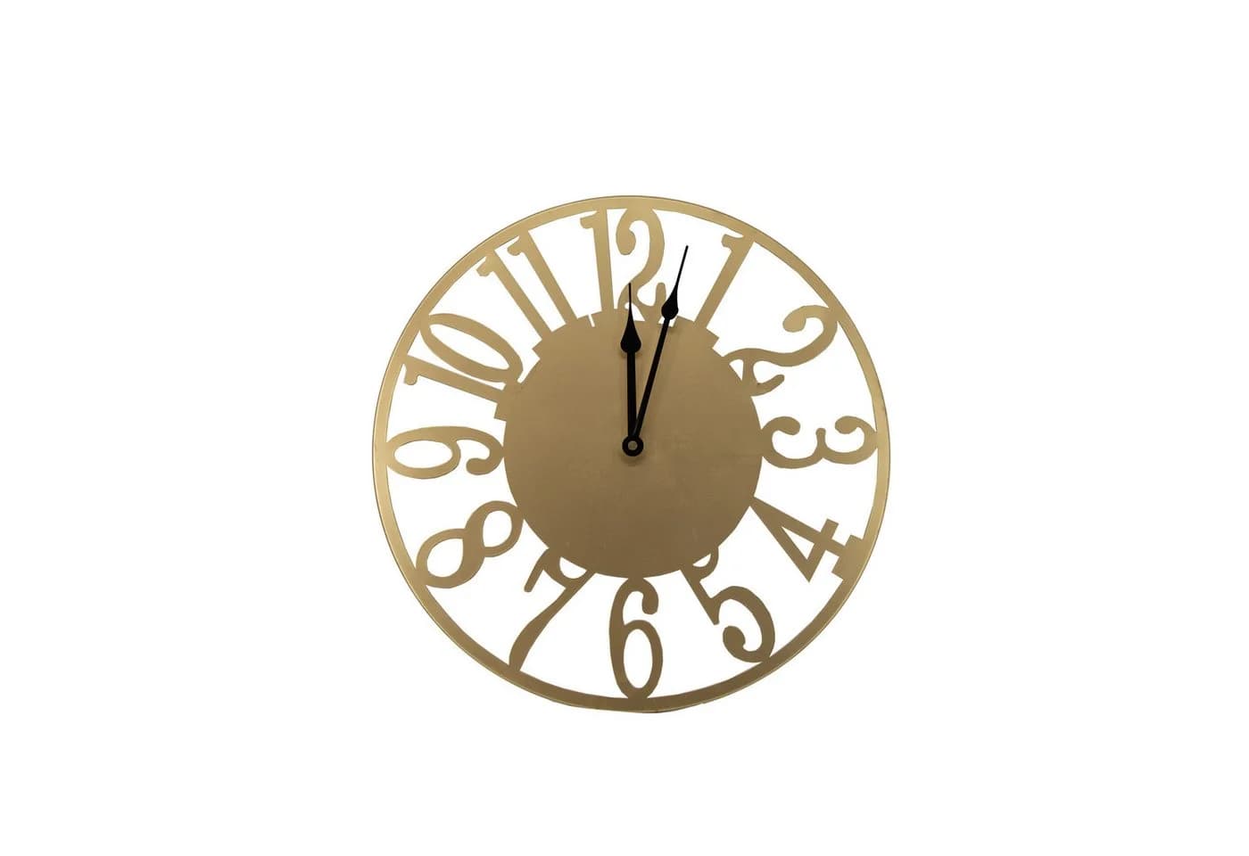 Wanduhr ART FOR THE HOME "Zahlen" Gold Modern