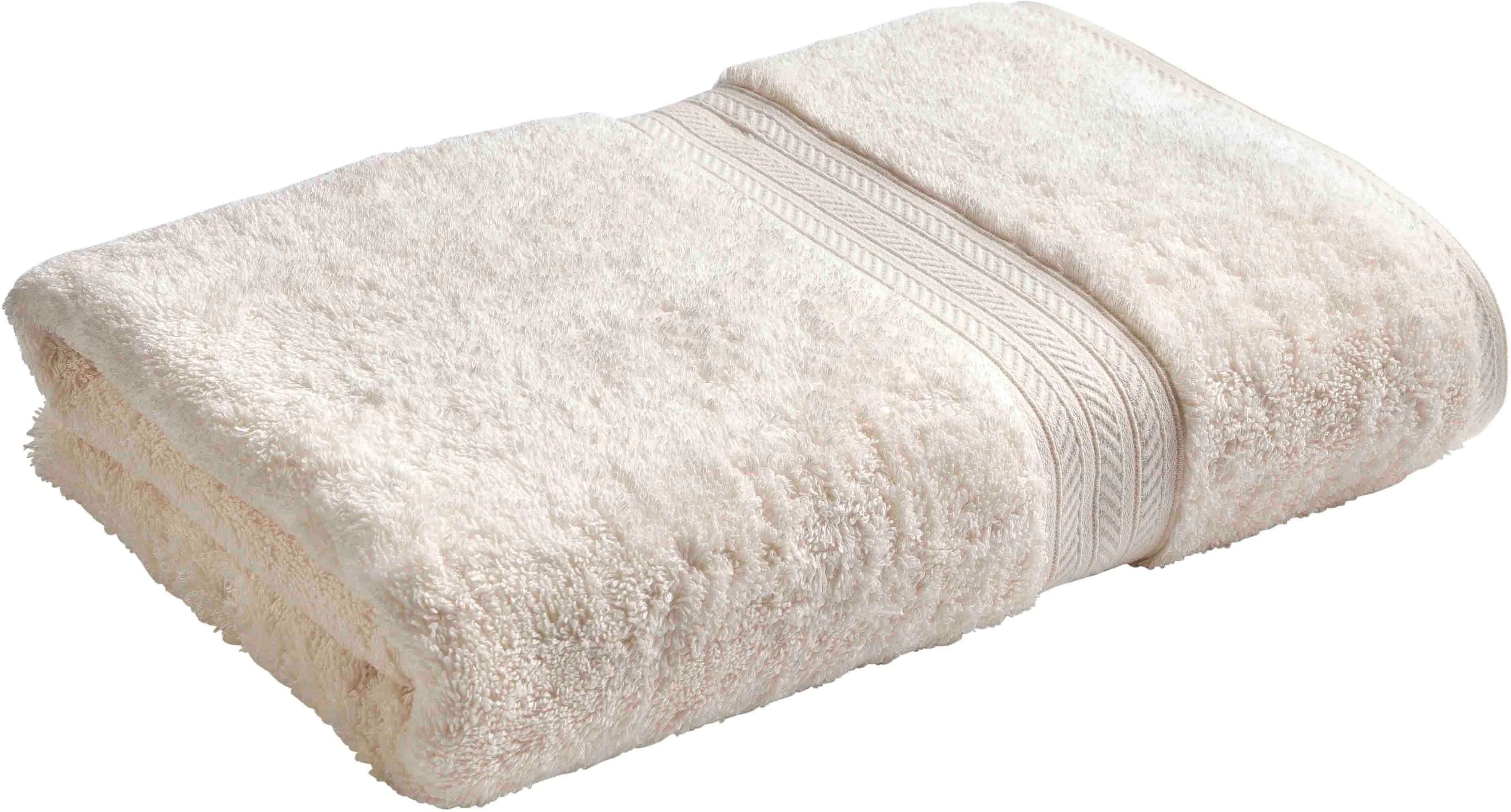 CHRISTY Renaissance Duschtücher 2er Set Beige Premium Walkfrottier