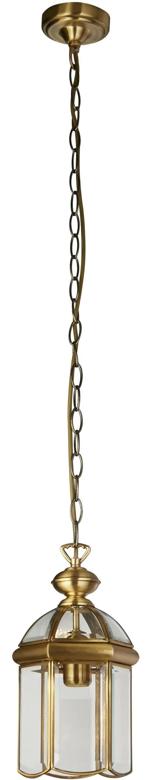 Hängelampe Arlind Ø 18 cm Altmessing