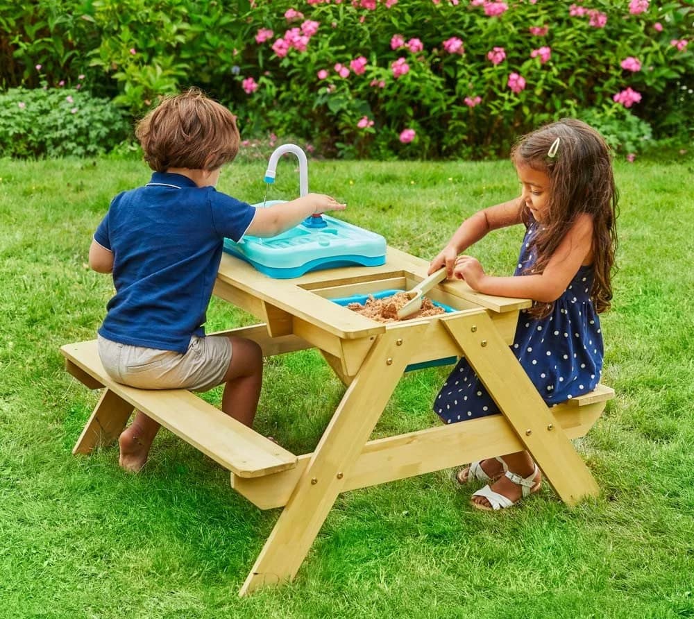 TP Toys Matschtisch Murmeltier mit Sandkasten und Wasserspiel