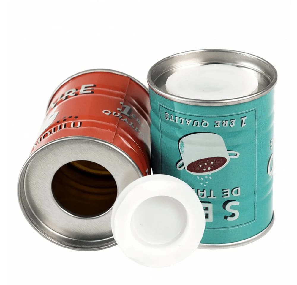 Rex London Salz- / Pfefferstreuer Set Retro-Design Bunt