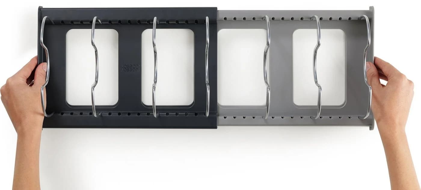 Joseph Joseph DrawerStore™ Erweiterbarer Kochgeschirr-Organizer Grau