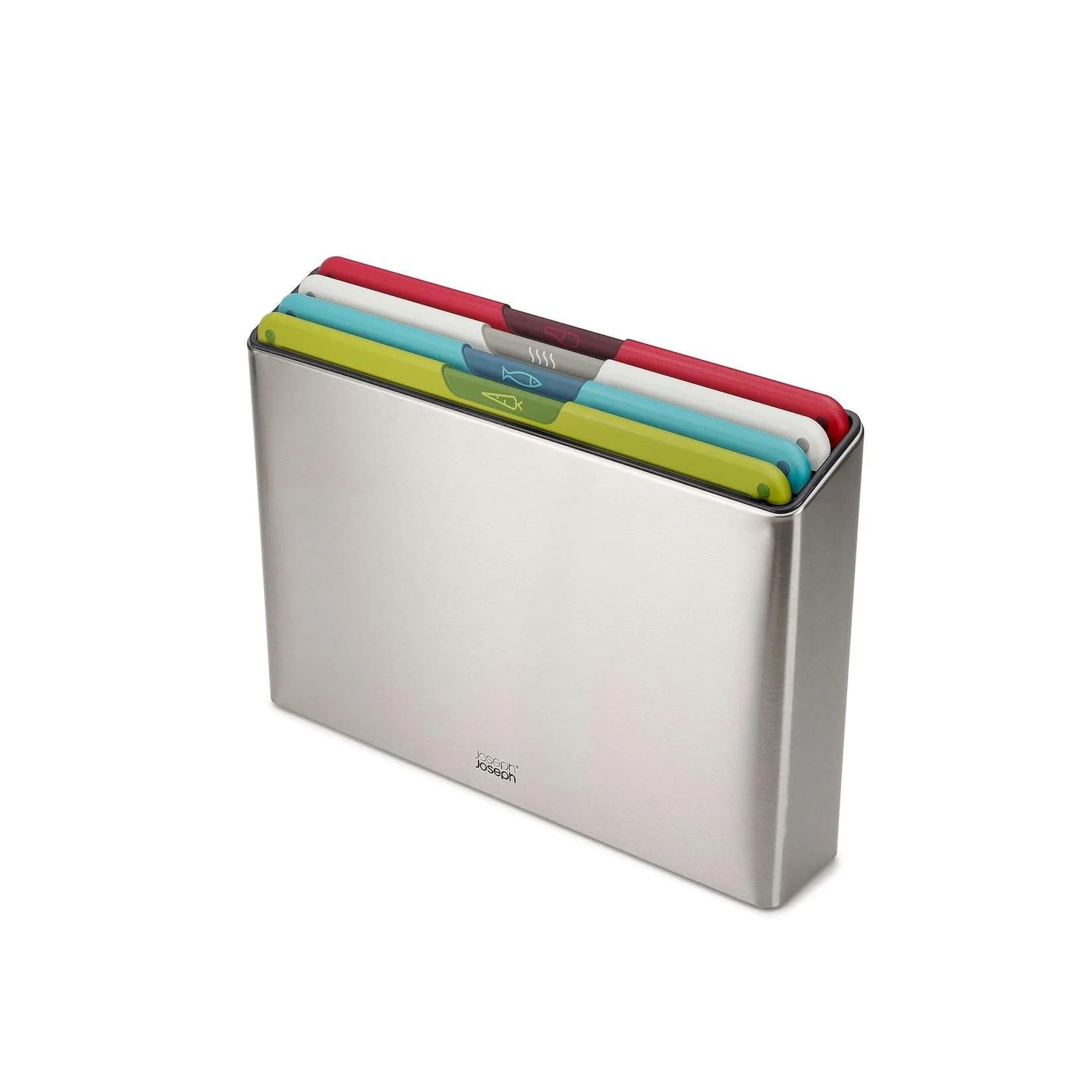 Joseph Joseph Folio Icon Steel 4-teiliges Schneidebrett-Set