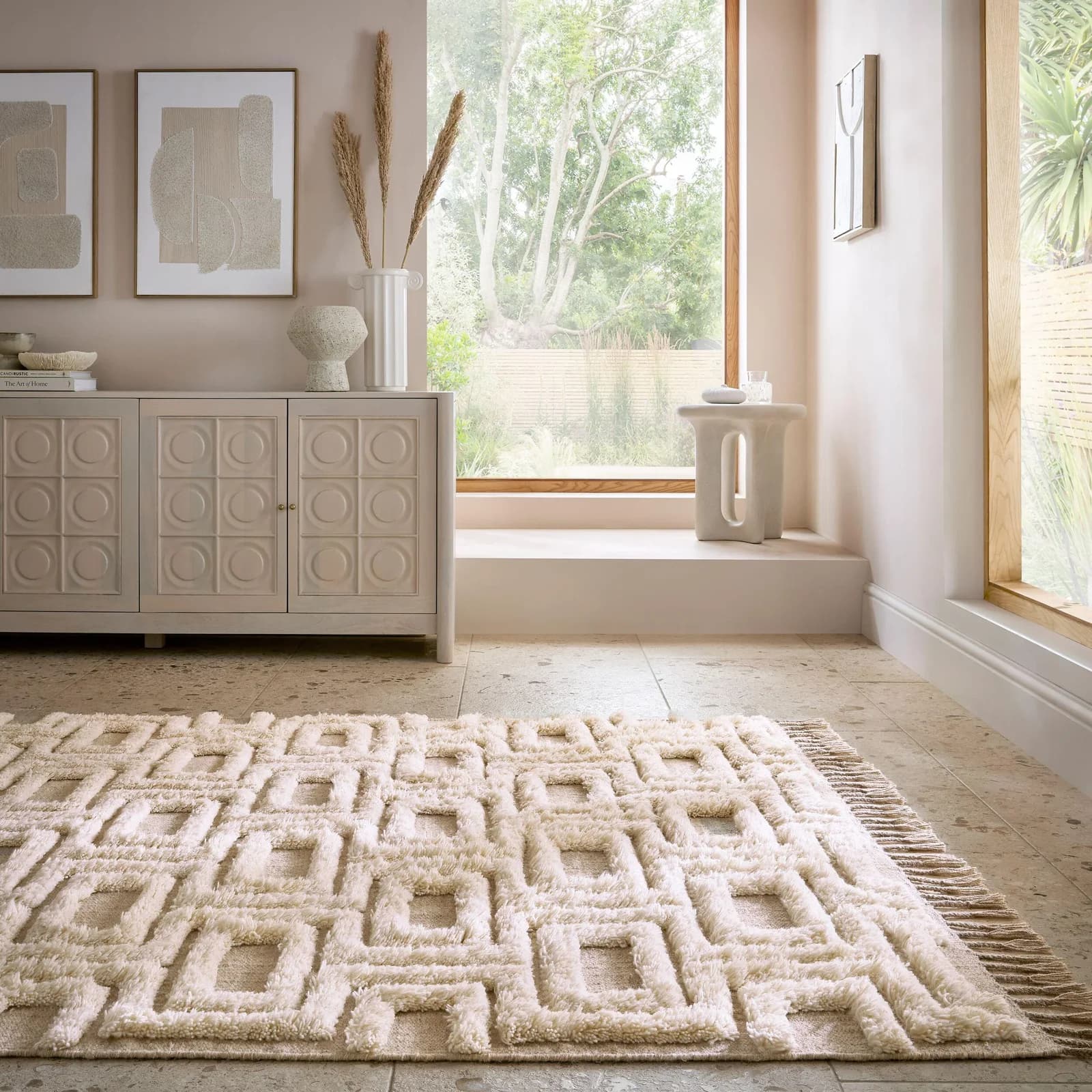 Greek Key Wollteppich FLAIR RUGS 160x230 cm