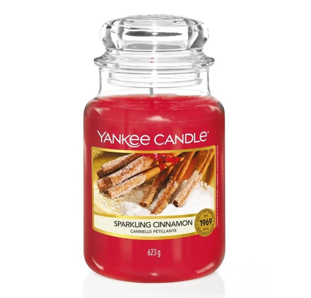 Yankee Candle Duftkerze Sparkling Cinnamon