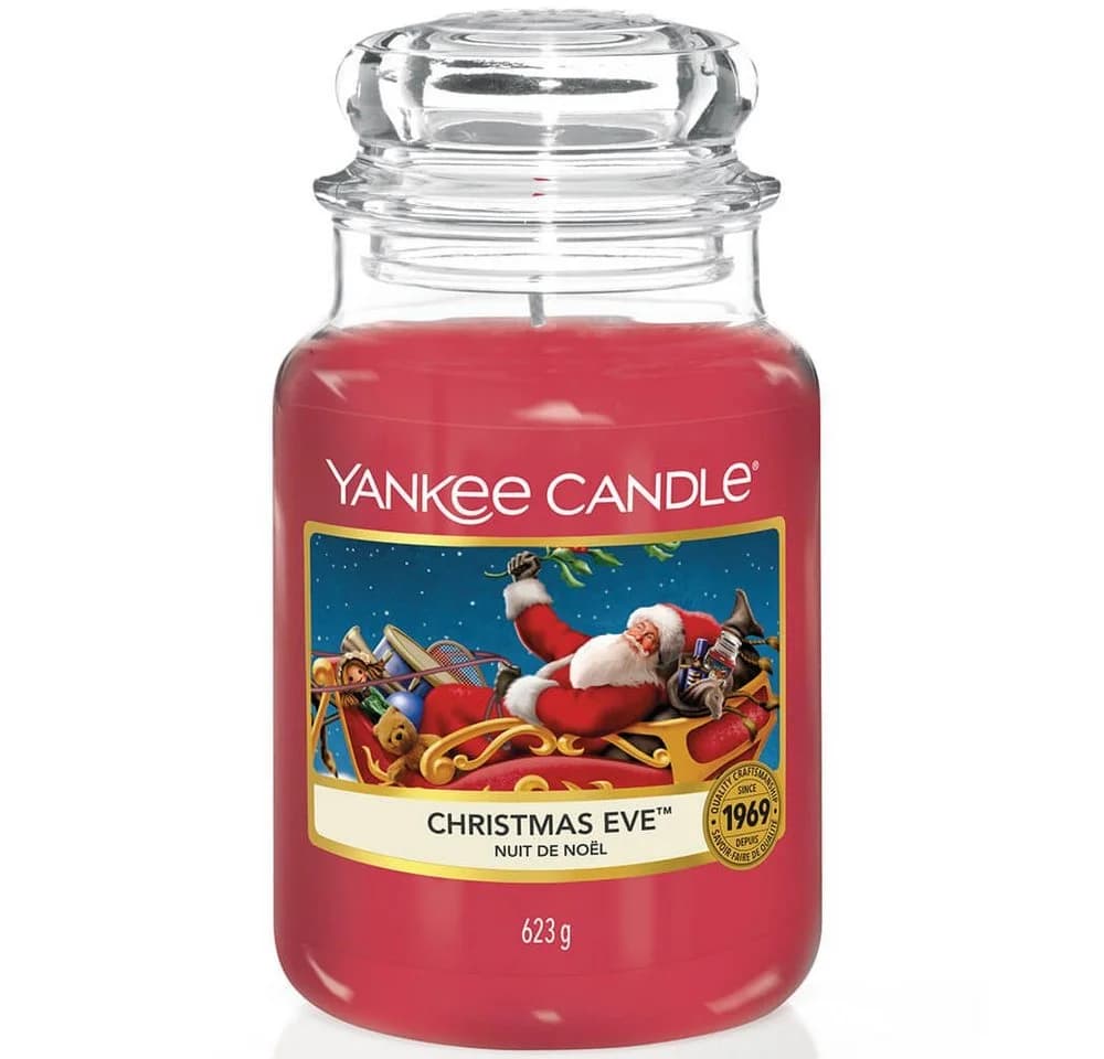 Yankee Candle Duftkerze Christmas Eve - Traditioneller Weihnachtsduft