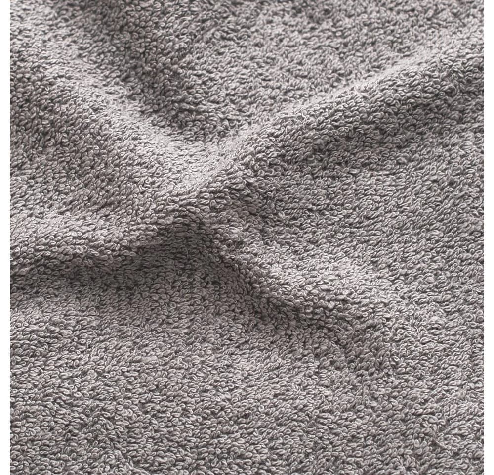 MatratzenL.A.B® Badematte 100% Baumwolle Grau Frottee