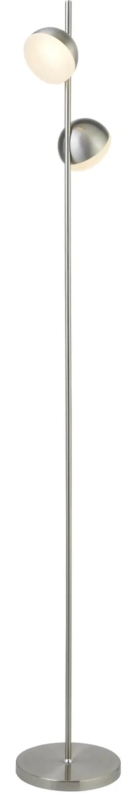 SEARCHLIGHT Stehlampe Tully Satin-Silber LED 142cm