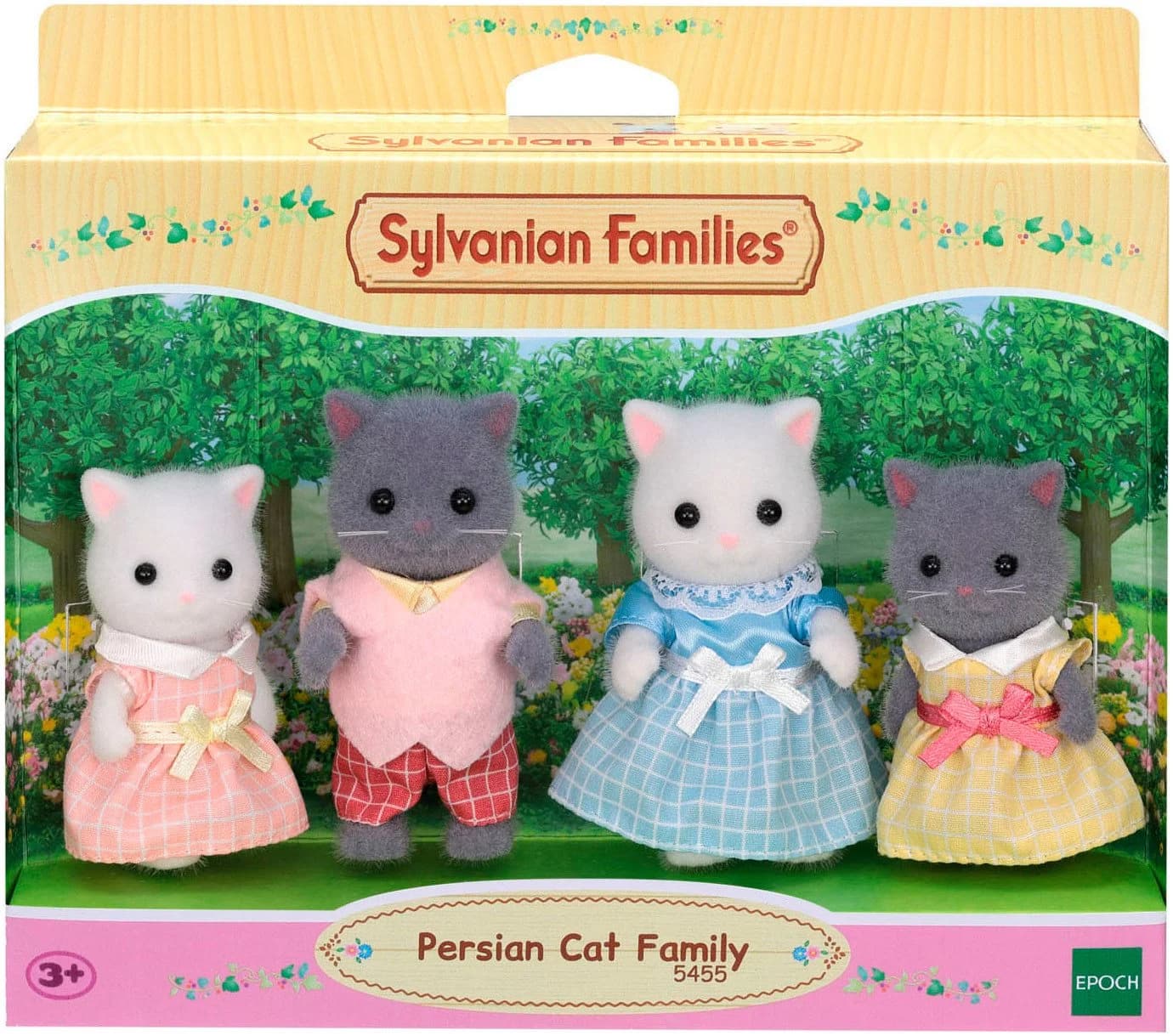 Sylvanian Families Perserkatzen Familie 4-tlg. Bunt Beweglich