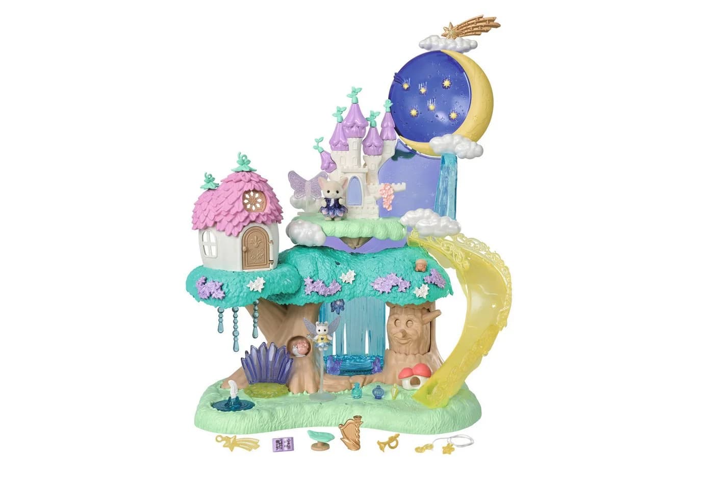 Sylvanian Families Spielwelt Funkelndes Waldfeenschloss Bunt