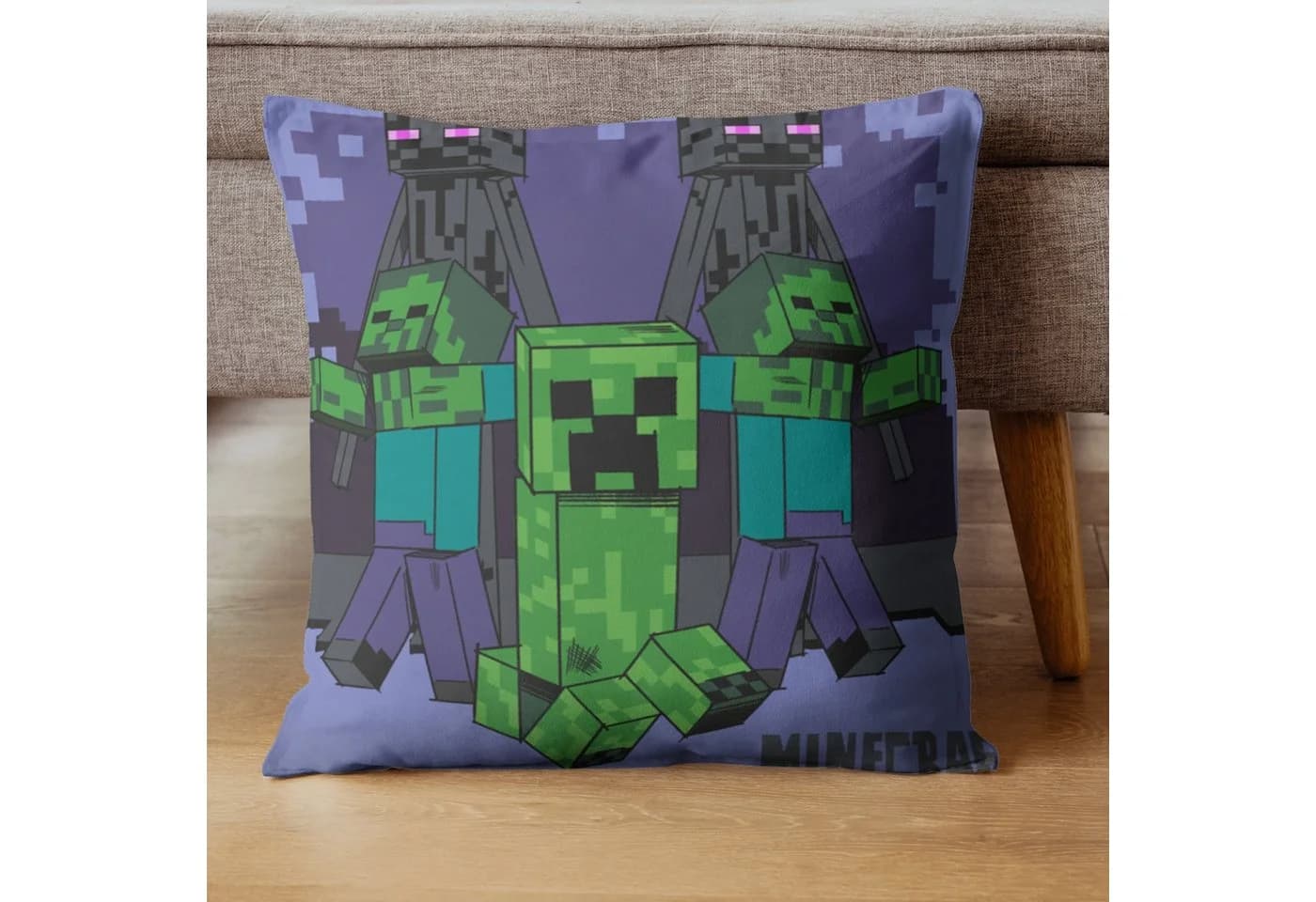 Minecraft Creeper Kissen 40x40 cm Superweich