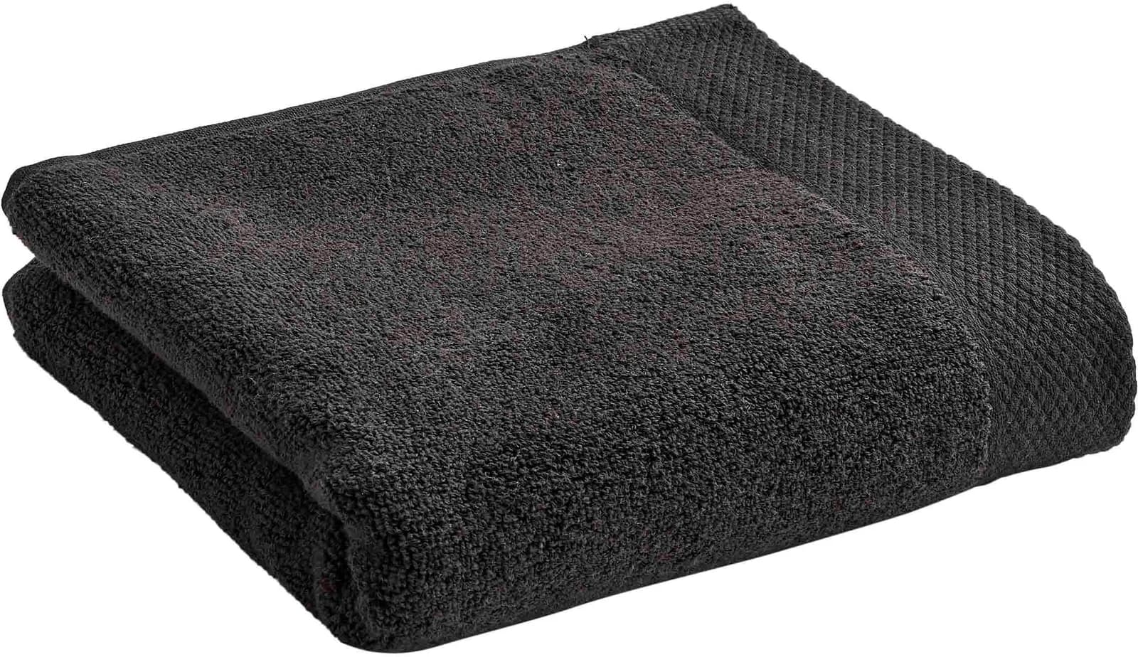 Christy LUXE Gästehandtücher 6er Set Schwarz 100% Baumwolle