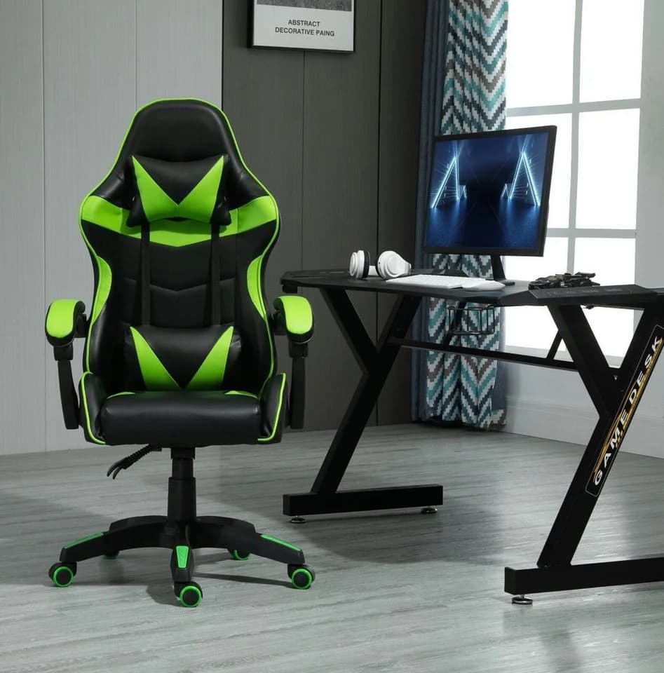 MCC direct Gaming-Stuhl Gaming Sessel Model A Ergonomisch Kunstleder