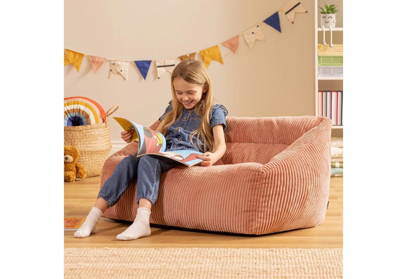 icon Sitzsack Sofa für Kinder aus Cord - Made in Germany
