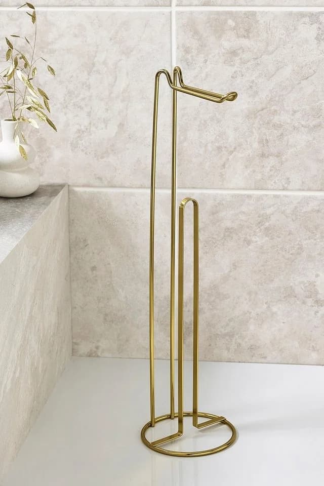 Next Toilettenpapierhalter aus Draht Gold