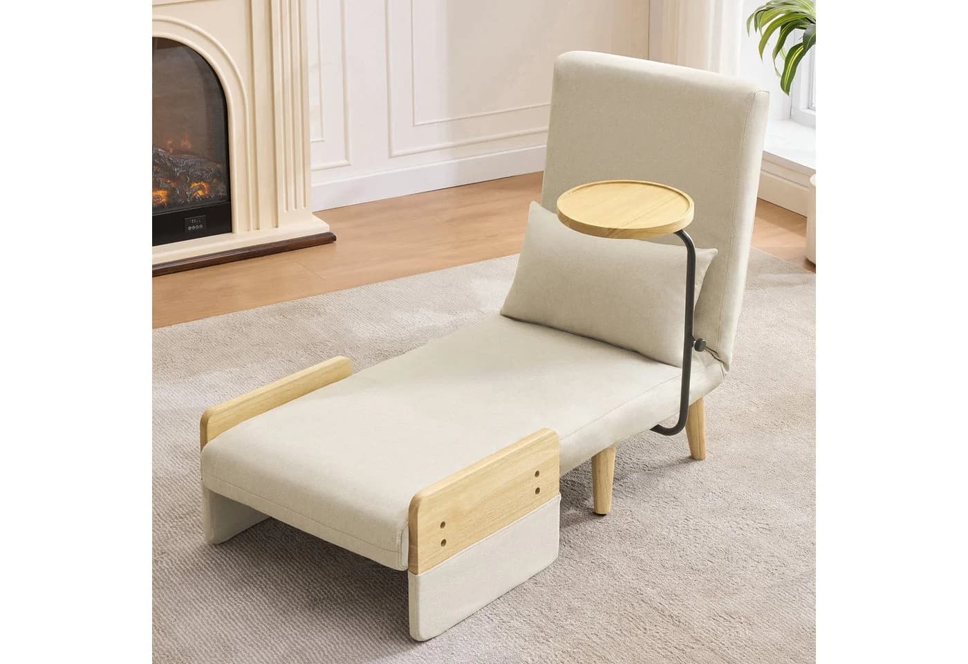 Vielseitiger Loungesessel mit Schlaffunktion
