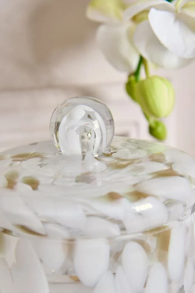 Next Dekoschale Schmuckdöschen Konfetti-Glas mit Deckel