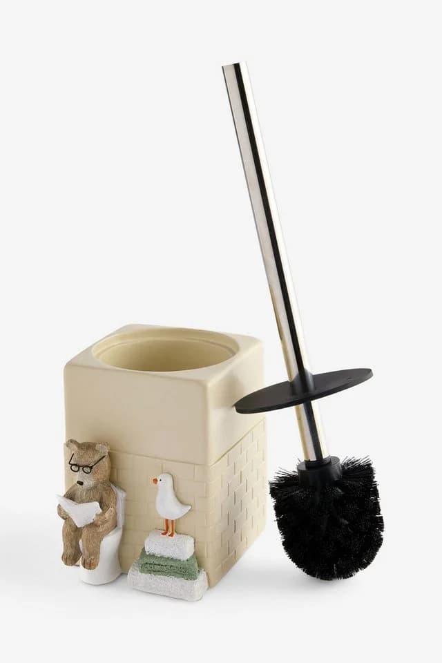 Next WC-Reinigungsbürste Toilettenbürste, Bertie The Bear Beige