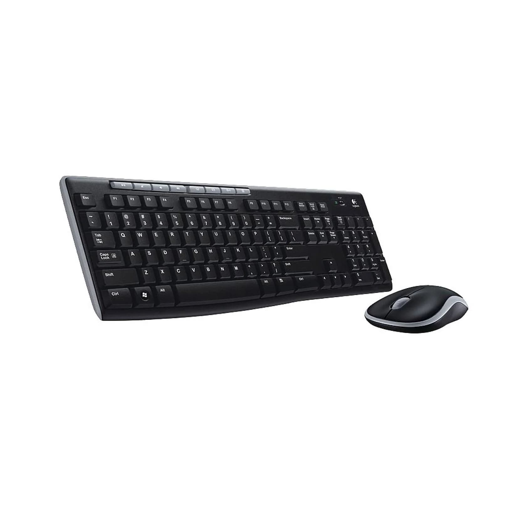 Logitech Tastatur/Maus Set USB, wireless, 1000dpi MK270 sw