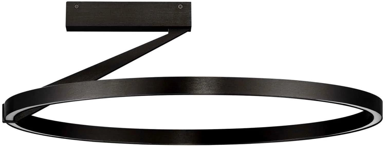 NOVA LUCE Deckenleuchte TILIA Schwarz LED
