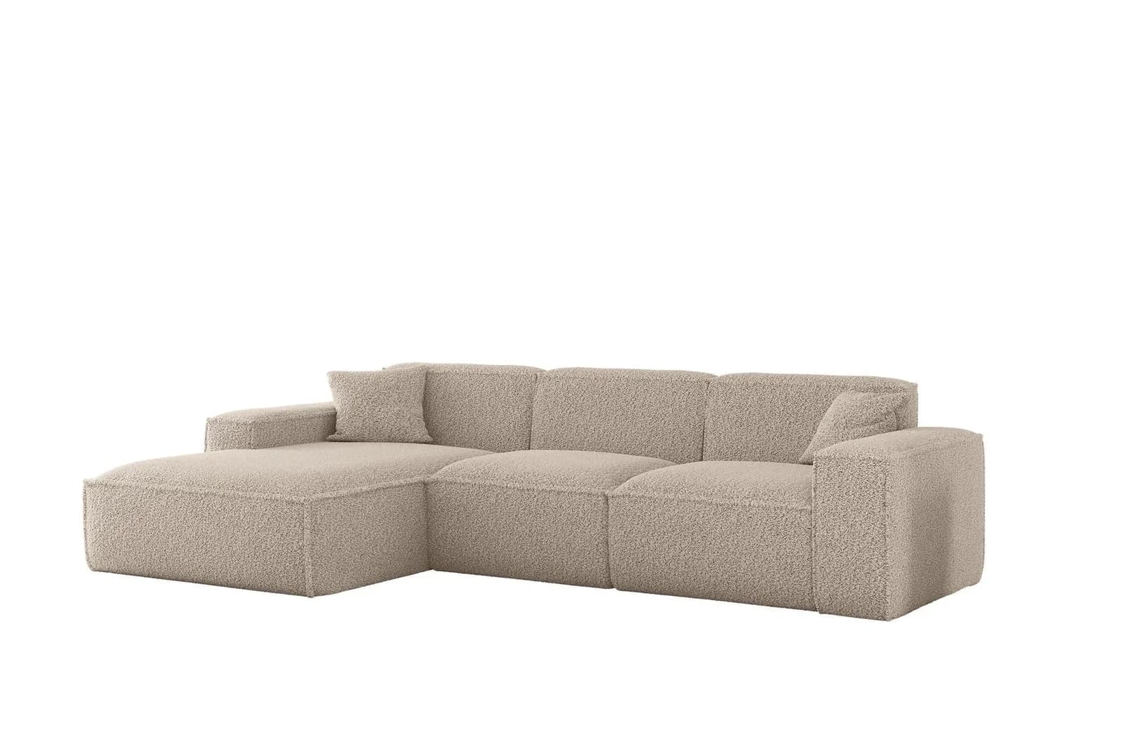Fun Möbel ECKSOFA Celes Premium In Sven Dunkelblau Textil