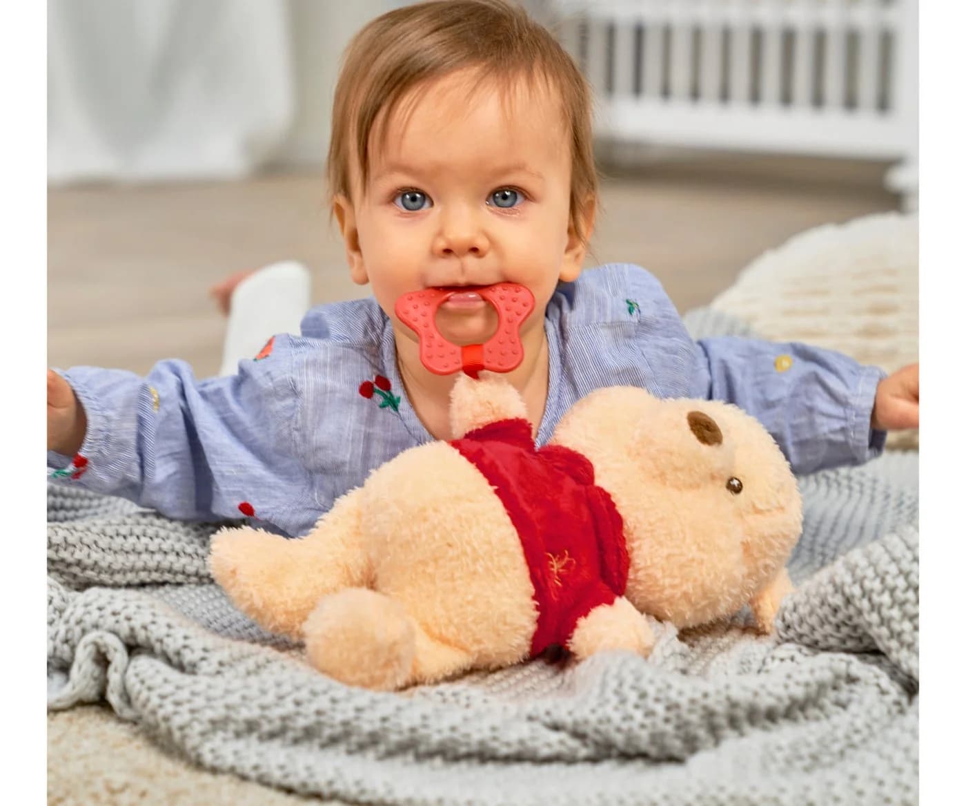 Disney Winnie Puuh Plüschtier mit Beißring